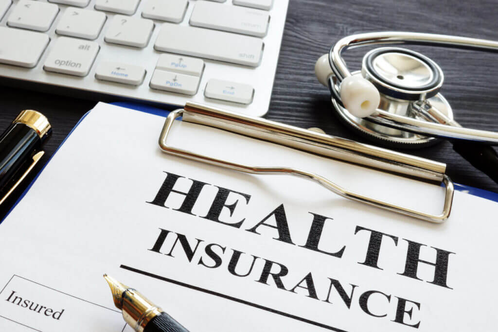 Types of Medical Liability Insurance form with stethoscope